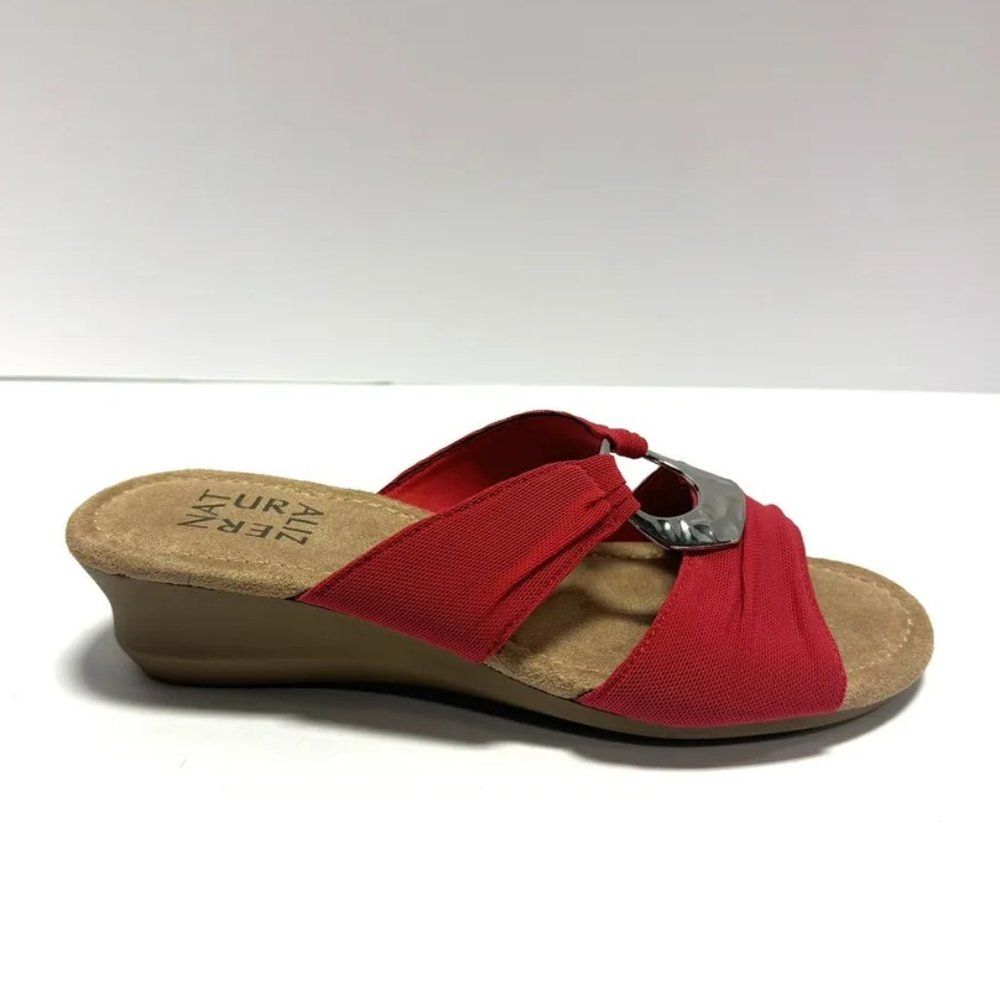 Naturalizer Womens Gigi Sandal Black Size 7.5 M